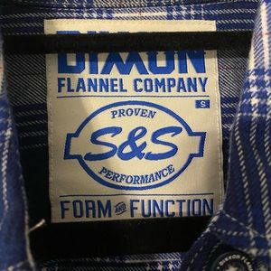 Dixxon womens S&S collar flannel. Limited edition.